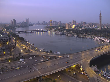 Overview image of Cairo City, Egypt's Capital