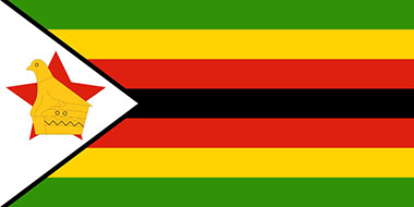 Image of the Official Flag of Zimbabwe