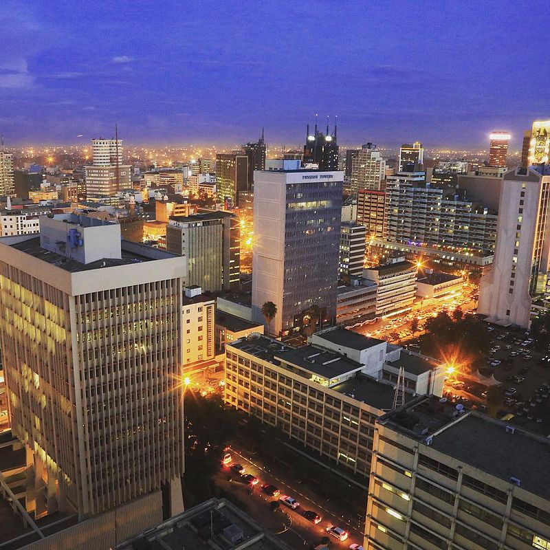 Nairobi City is the economical capital city of Africa, Kenya