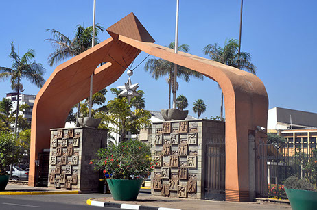 Kenya's Parliament Building in Nairobi City, Kenya