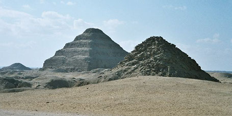 The Saqqara Necropolis in Egypt