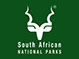 A logo of South Africa National Parks (SAN Parks)