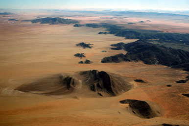 Image of the sand dunes of Tsau ǁKhaeb National Park(The Sperrgebiet) in Namibia (Africa)