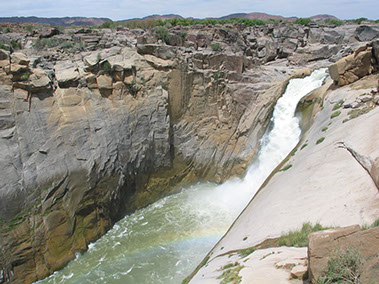 An image of the Augrabies Falls
