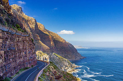 A beautiful view of the garden route national park, South Africa