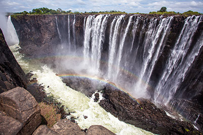 Victoria Falls is the world's greatest falls