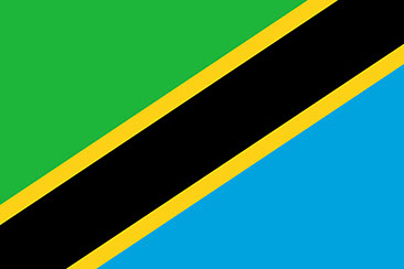An Image of the Flag of the Republic of Tanzania