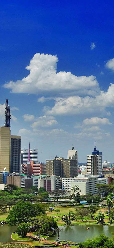 Nairobi City is the Capital of Kenya and one of Africa's Business hubs