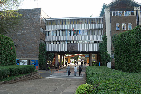 The University of Nairobi Main Building in Nairobi City, Kenya