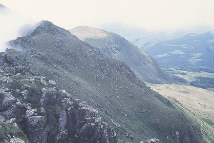Image of the peak of Mount Nyangani, a tourist attraction of Nyanga national park