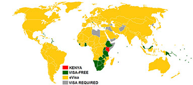 An Overview of the tourism visa policy of Kenya