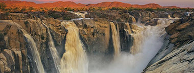 The Khoi people named the Augrabies Falls “place of great noise”