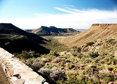 Karoo national park is a place known for its stunning and soothing scenery in Africa