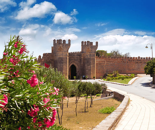 The Kasbah is the oldest part of Rabat