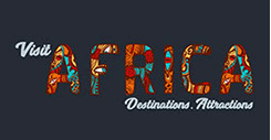 The Official logo of Visit Africa, a leading tourism brand of Architect Tourism SMC.