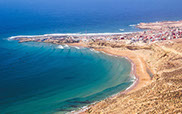 View of the sea port of Agadir, Morocco