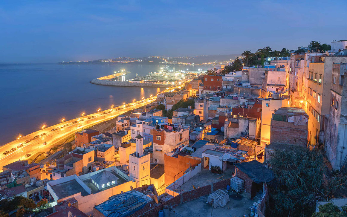 Tangier is an important port city destination in Morocco. The third most populous city in morocco