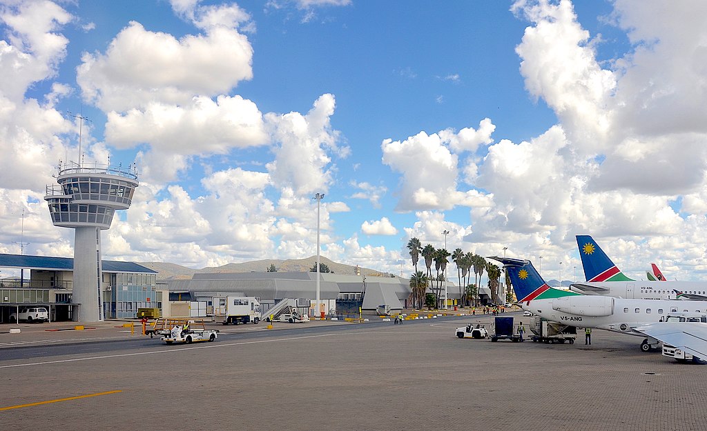 Namibia International Airport in Windhoek City