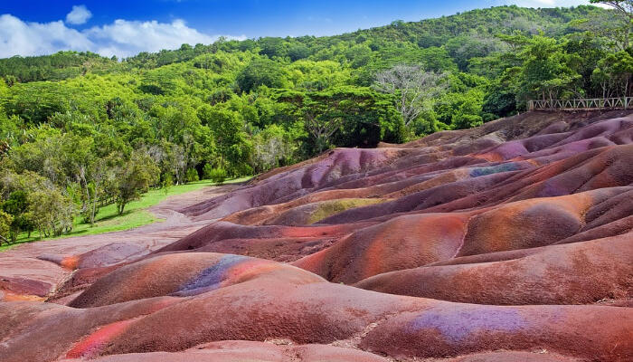 Chamarel Plain and Seven Colored Earths