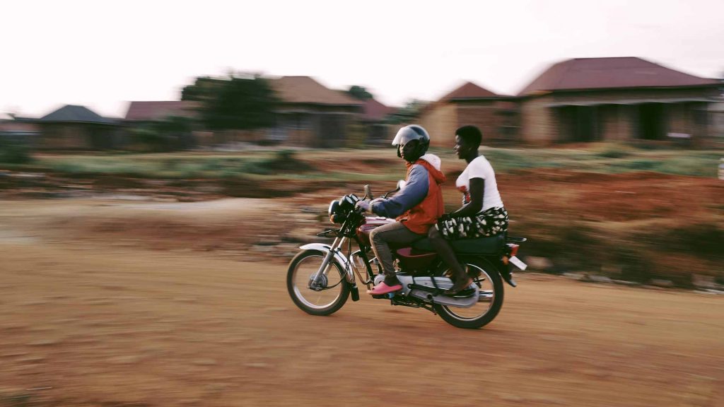 Boda-boda ride